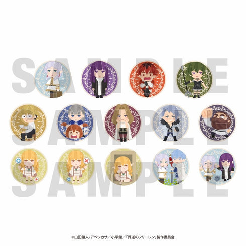 『葬送のフリーレン×いらすとや』トレーディングメタリック缶バッジ 一級魔法使い試験編 (全14種)【BOX】